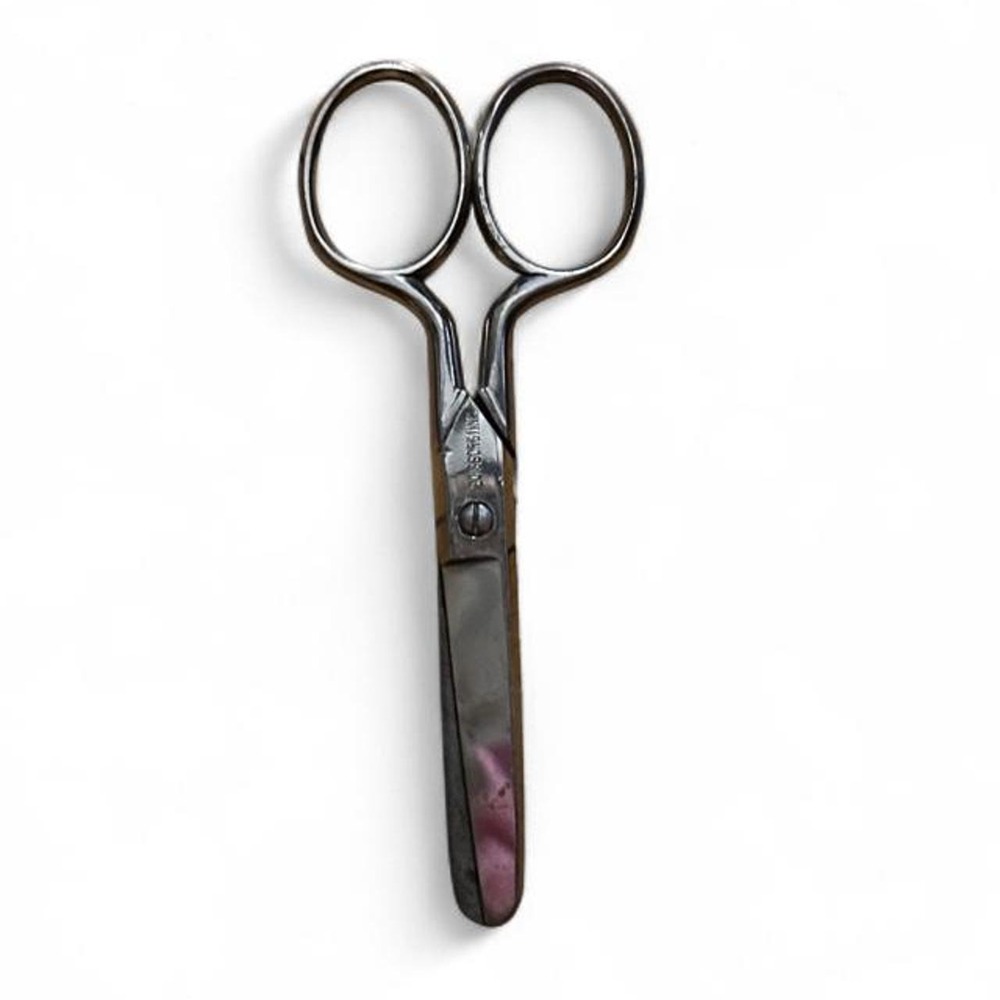 Vintage Scissors W Germany 5" Sewing Craft Scissors Blunt Tip Metal Movie Props